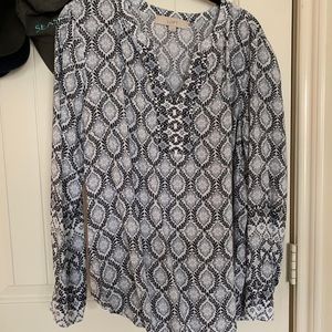 Loft long sleeve blouse